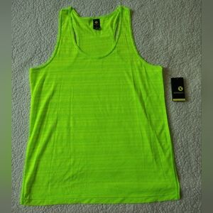 *NWT* Xersion Women's Medium Lime Racerback Activewear Athletic Tank